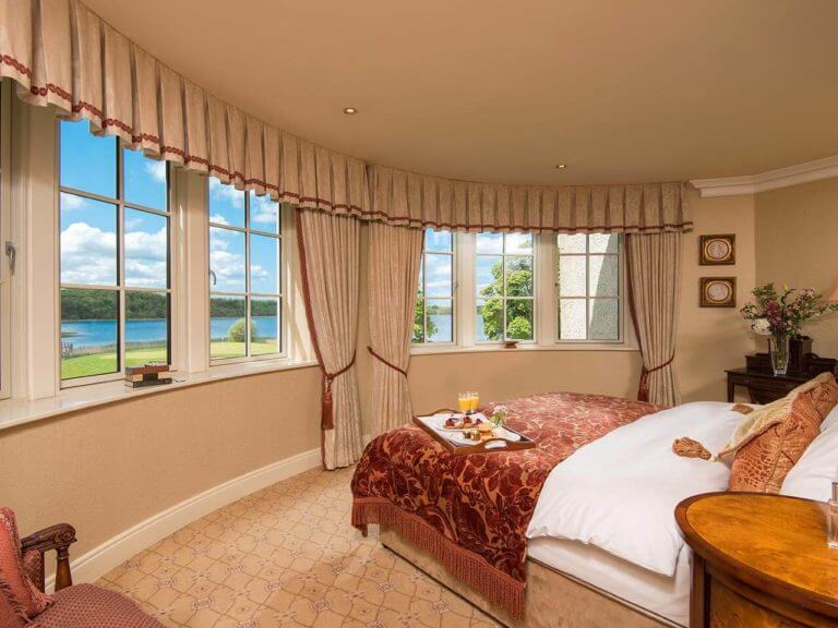 Image depicting the interior of a Lakeview room at Lough Erne Resort, Fermanagh Count,Northern Ireland, United Kingdom