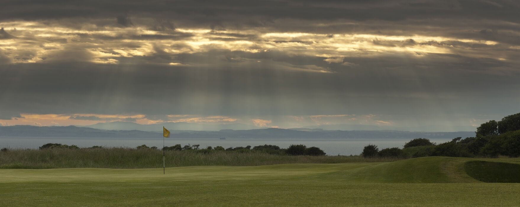 Image of the Gullane No. 3 Golf Course, East Lothian, Scotland, United Kingdom