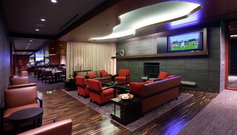 Interior view of the Clubhouse at Streamsong Golf Resort in Florida