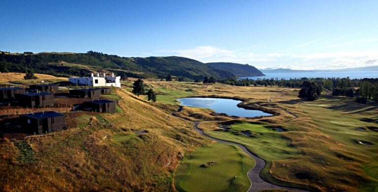 Drone image of The Kinloch Golf Resort estate