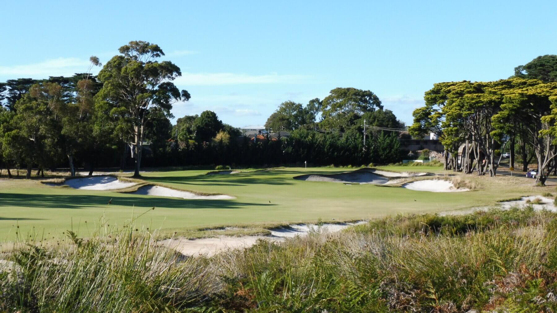 Dense foliage and sporadic bunkers characterise Victoria Golf Club's sandy soil