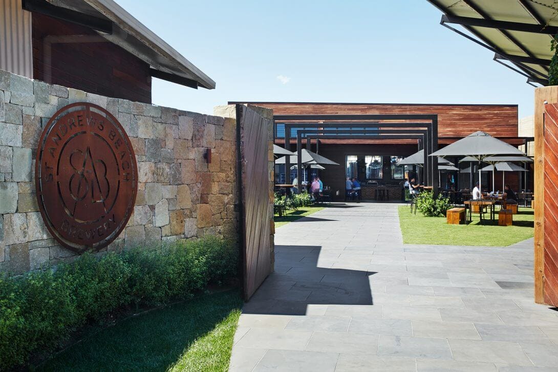 Front entrance of the St Andrews Beach Brewery