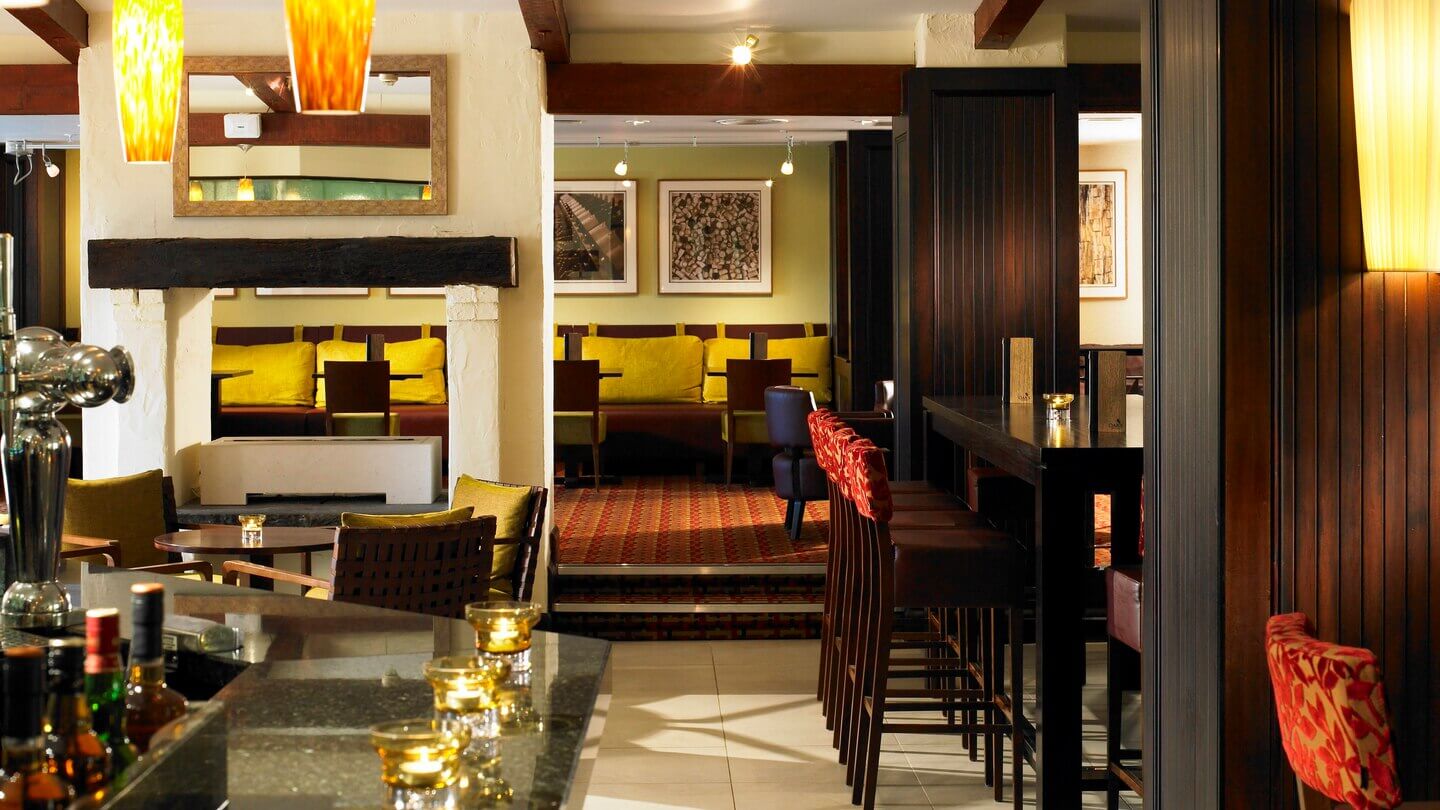 Internal view of the CastIron Grill Restaurant at Marriott's Forest of Arden Resort