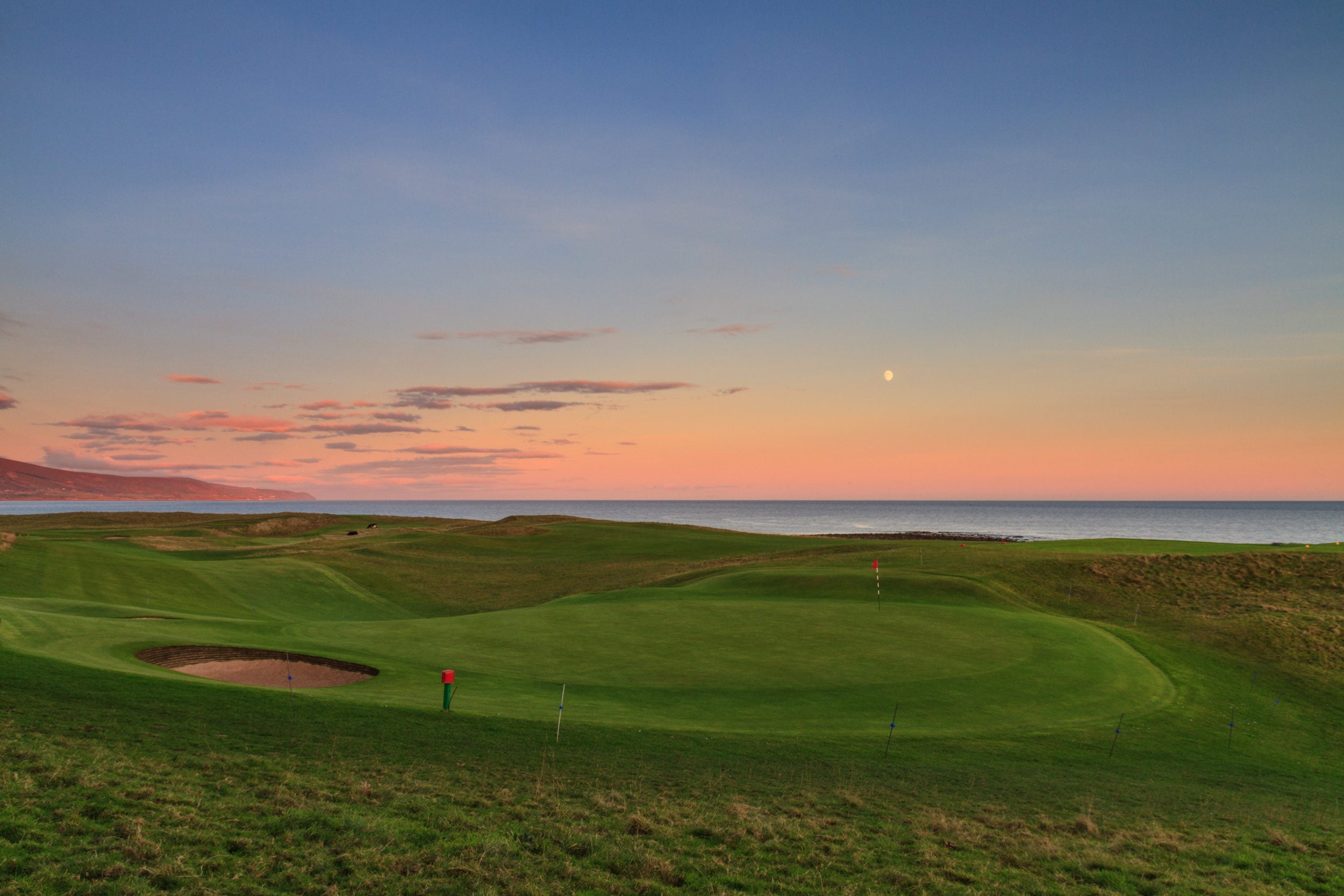 Twilight golf can be played at Brora Golf Club
