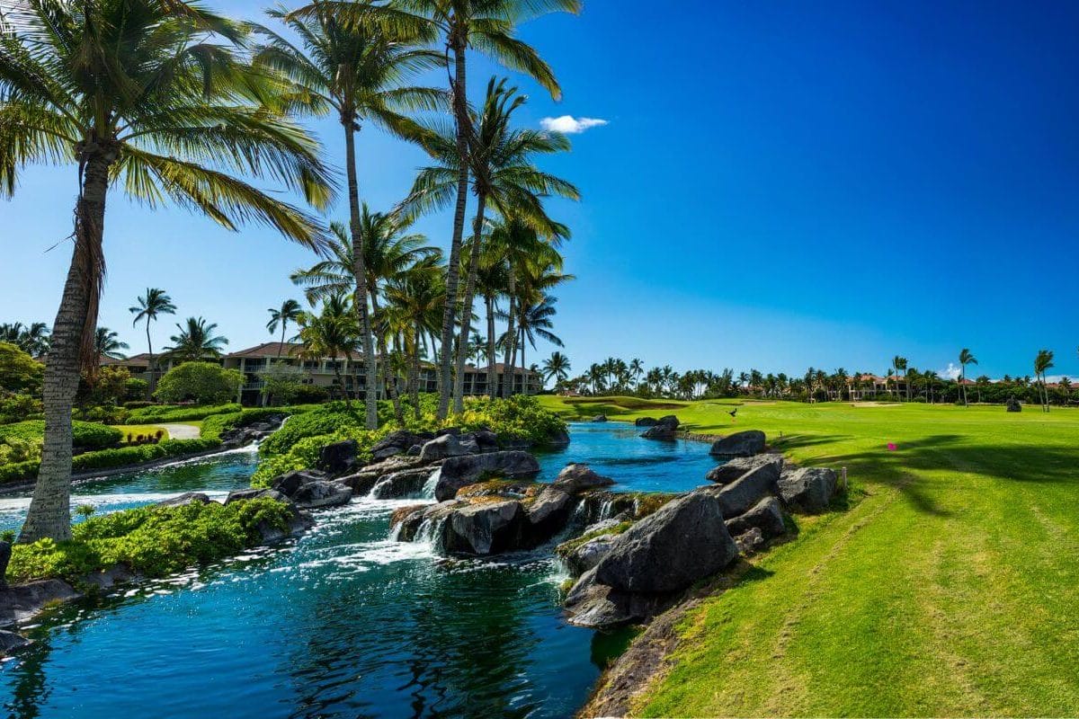 Waikoloa Beach Golf Course Hawaii Big Island Voyages.golf