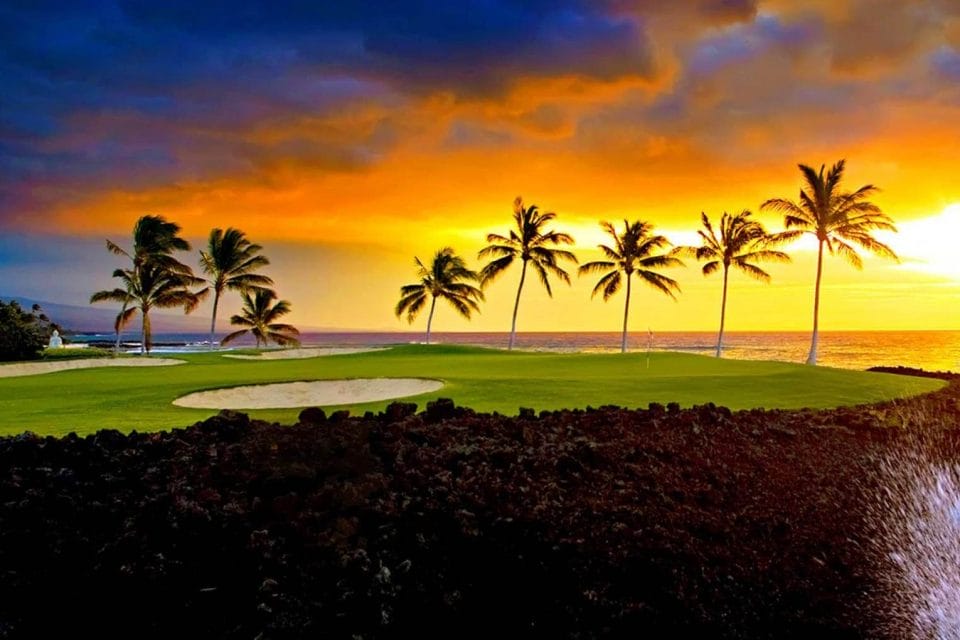 Waikoloa Beach Golf Course Hawaii Big Island Voyages.golf