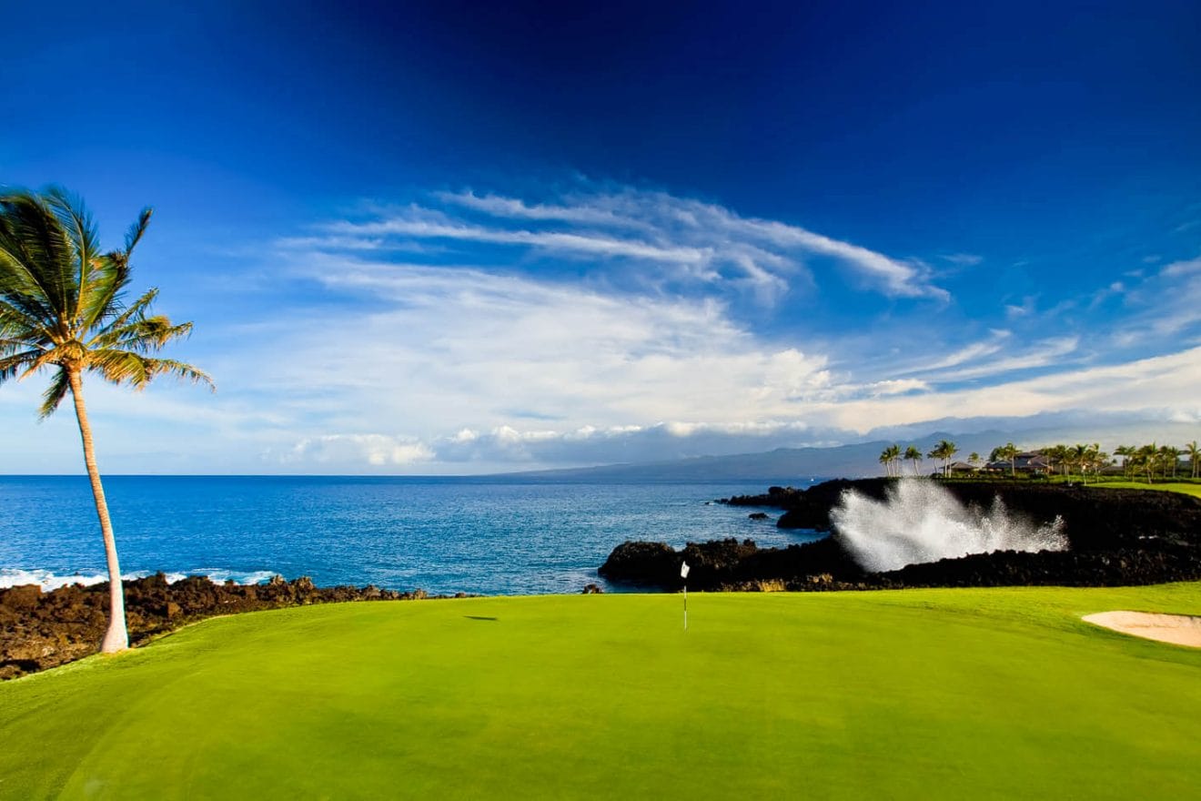 Waikoloa Beach Golf Course Hawaii Big Island Voyages.golf