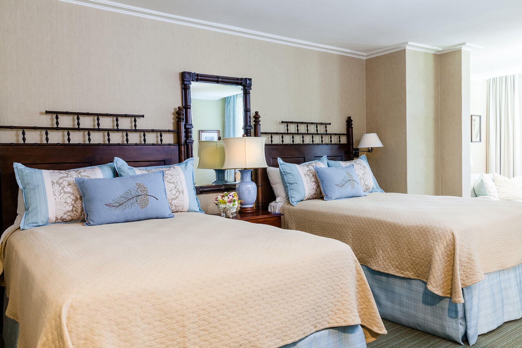 Twin room at Carolina Hotel