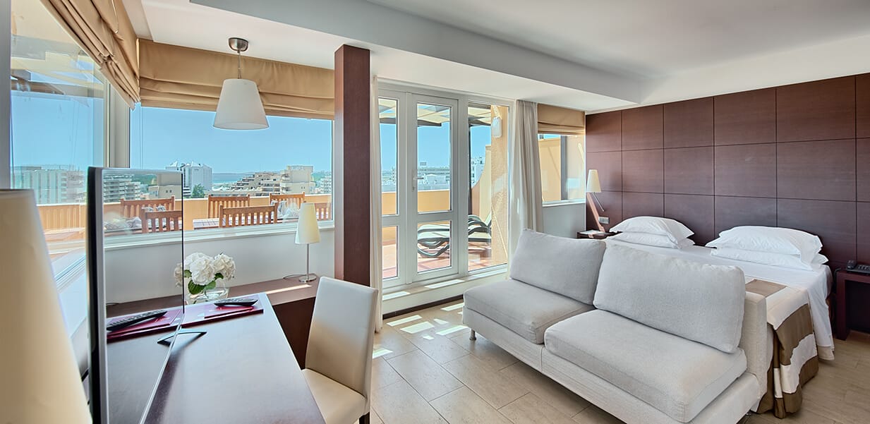 Separate seating area Dom Pedro Vilamoura