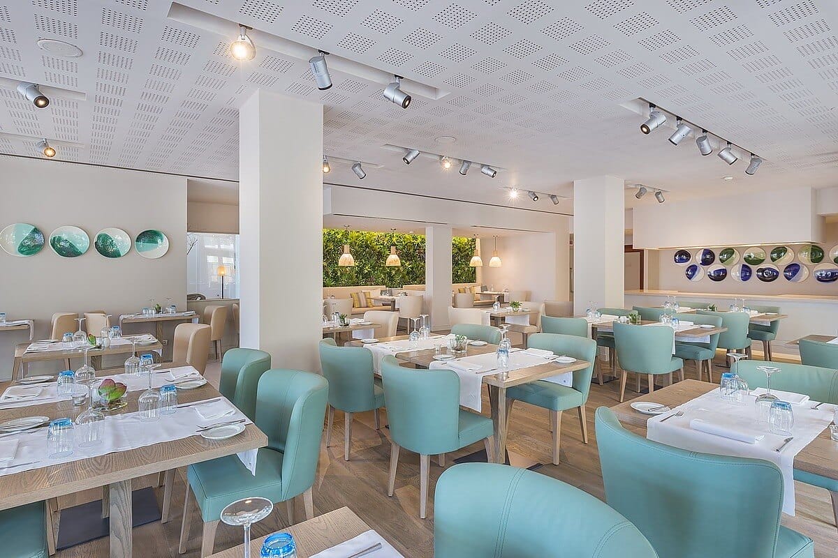 Interior view of the Fusion Restaurant