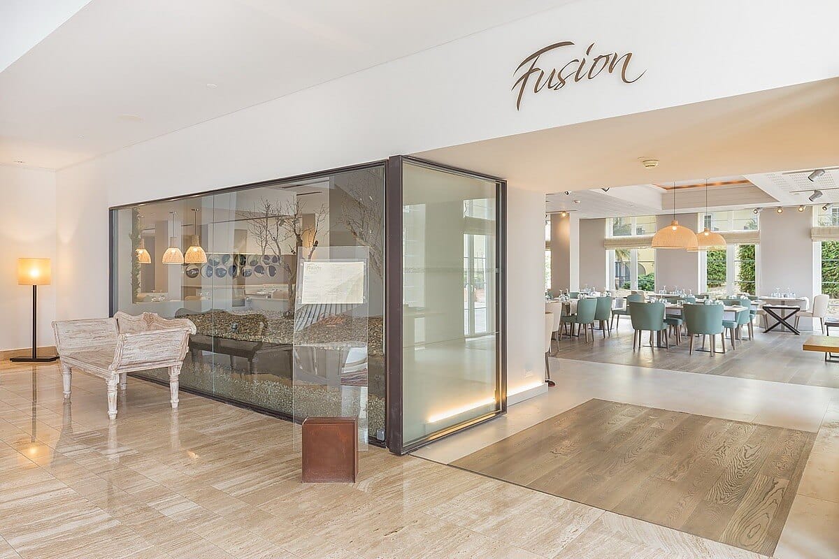 Exterior view of the Fusion Restaurant