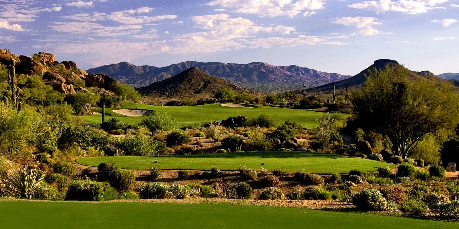 Panoramic valley view from Monument Golf Course