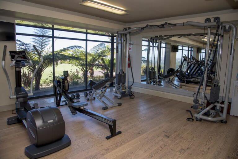 Gym equipment and facility at Simola Golf Estate