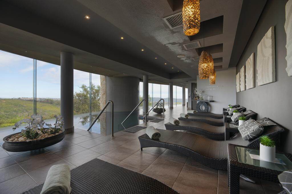 Indoor pool at Simola Estate hotel